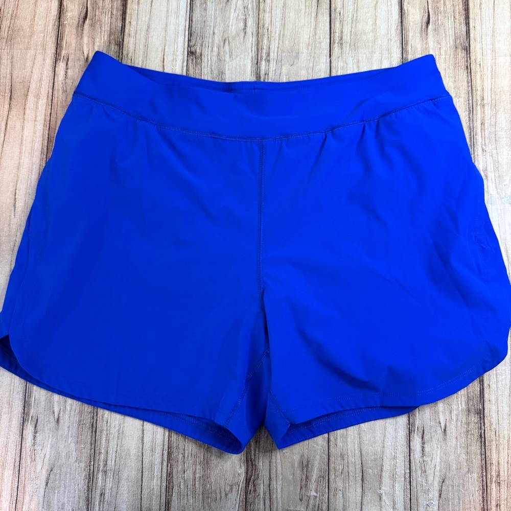 Lands' End Royal Blue Swimwear board shorts Large 14-16